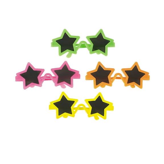 Star Shape Kiddie Sunglasses - Party Favors - 12 Pieces