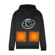 thumbnail image 5 of Sudadera con capucha de manga larga, informal, para exteriores y chaquetas, unisex, con calefacción, recargable por USB, sudadera térmica, lavable, para hombre y mujer, abrigo para mujer, 5 of 9