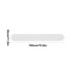 thumbnail image 3 of PEVA Shower Curtain with Translucent Window 71x71 Inches Water Resistant Bathroom Set Gray White Black Khaki, 3 of 7