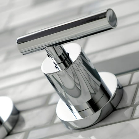 Elements of Design Milano Single Handle Wall Mount Tub Spout Trim Magellen Lever Handle