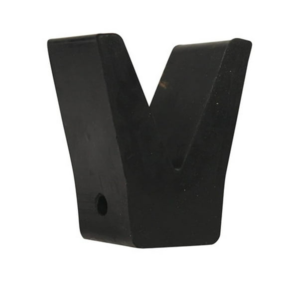 1PC Black Rubber V-block fits for Extreme Max Transom Savers V-Block 3005.2187