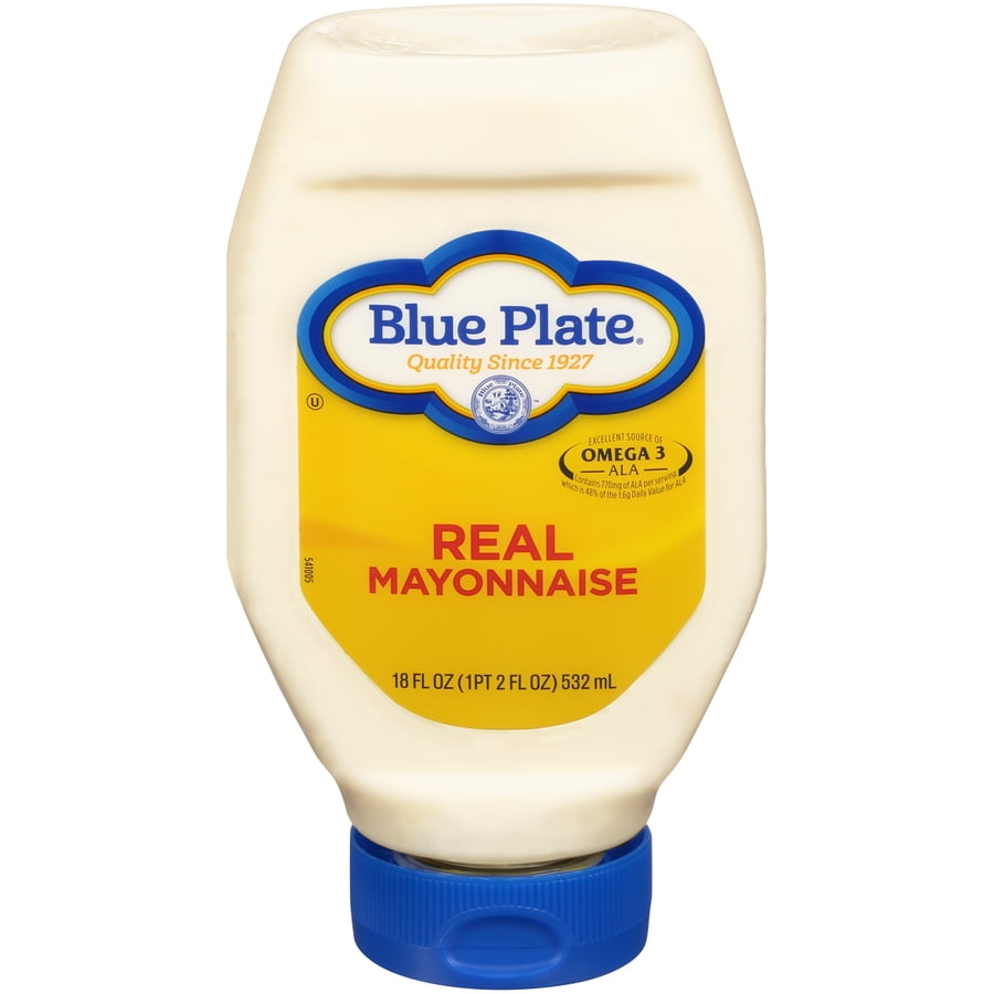 Blue Plate Real Mayonnaise,18 fl oz Squeeze Bottle