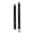 thumbnail image 2 of Flute Traditional Handmade Chinese Instrument ReddishBrown Dizi for Music Lover(G Key ), 2 of 8