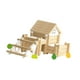 thumbnail image 4 of Juego de bloques de construcción de madera, casa de madera, decoración del hogar, juguete de construcción, bloques apilables para regalo de cumpleaños, 4 of 9