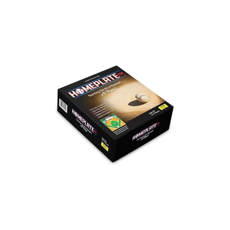 HomePlate USA Baseball Strategy Board Game, Teaching the Art of Baseball at Home, for Ages 10+, 1 or 2 Players