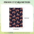 thumbnail image 4 of Easygdp Leopard Print Golf Towel 24x16in for Men and Women with Carabiner Clip for Easy Attachment, 4 of 8