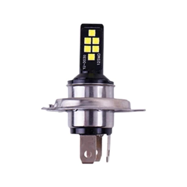 Kit de bombillas LED para faros delanteros de coche, H7/H4, luz alta y baja, 60 W, 52 000 lm, 6000 K, de bajo consumo, aptas para coches recientes, alemanes, Jeep, Chevrolet y modelos DRL.
