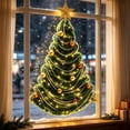thumbnail image 4 of DIY Wall Mounted Christmas Trees with LED Light, Space-Saving Christmas Decor Ideas, Kids Toys Wall Hanging Christmas Tree for Small Space Home Hioliday Decoration., 4 of 7