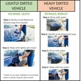thumbnail image 3 of Plant-based Eco-friendly Car Wash Soap, Non-Toxic, Moderate-Foam Concentrated Soap with rinse & no-rinse options, 3 of 9