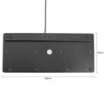 thumbnail image 2 of K1000 10 pulgadas ultrafino 78 teclas teclado con cable ligero USB PC teclado teclado portátil para PC ordenador portátil, 2 of 9