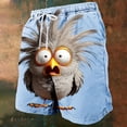 thumbnail image 5 of YFNNUP Men' Cargo Shorts Summer Denim Short Pant Straight Leg Lounge Trouser Summer Going Out Vacation Trouser with Pocket Blue L, 5 of 6