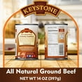 thumbnail image 4 of Keystone All Natural Canned Ground Beef, 14 oz (6 Pack)– Fully Cooked, Ready to Eat Canned Meat, Gluten Free Survival Food | Long-Term Emergency Protein for Prepping, Camping & Family Meals, 4 of 7