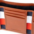thumbnail image 3 of Monedero con parche con el logotipo de Tommy Hilfiger en tres pliegues, color coñac, 3 of 5