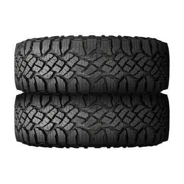 Set of 2 Goodyear Wrangler DuraTrac Studdable LT265/70R17 121/118Q E Tires