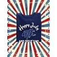 thumbnail image 3 of Yes It's My Birthday 4Th July Sweatshirt Women -Image by Shutterstock, Female Medium, 3 of 4