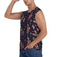 thumbnail image 3 of Fotbe Statue Of Liberty Eagle Men's Camiseta sin Mangas Estampada para Hombres, Playera Casual para Gimnasio, Entrenamiento, Playa-Large, 3 of 7