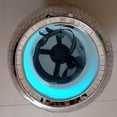thumbnail image 4 of Casco OUGEHOT Disco Ball plateado con purpurina y luz de 30 cm, 4 of 8