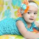 thumbnail image 2 of Gibobby Mameluco para niña Mono multicolor de verano para bebé, arnés para bebé recién nacido, ropa para gatear, paquete de ropa para niños, ropa para pedos(Azul claro, 12-24 Meses), 2 of 5