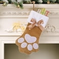 thumbnail image 3 of LANFENG Pet Christmas Stockings - Dog Paw Christmas Stockings Embroidered Christmas Stockings - for Christmas Decorations and Holiday Decorations, 3 of 10