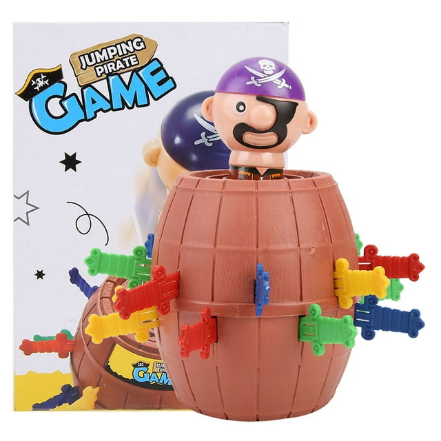 Juego Jumping Pirate Barrel: juguete divertido y complicado para niños y adultos