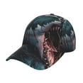 thumbnail image 2 of Xecao Wave Chain Shark for Baseball Cap: Unisex, crafted from classic polyester twill fabric, featuring a soft unconstructed design, 2 of 5