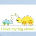 thumbnail image 2 of CafePress - I Love My Big Sister Infant Creeper - Baby Light Bodysuit, Size Newborn - 24 Months, 2 of 4