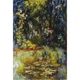 thumbnail image 3 of Monet, Claude 13x18 Black Modern Framed Museum Art Print Titled - Corner of a Pond with Waterlilies, 3 of 5