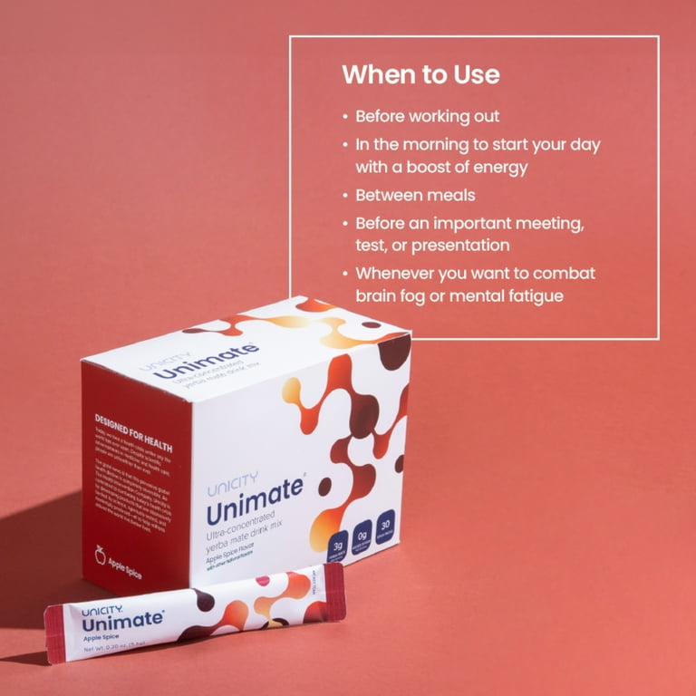 プレゼントを選ぼう！ Unicity Unimate アップルスパイス 30包（Our new Unimate その他