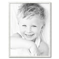 thumbnail image 2 of ArtToFrames 25" x 33" White Stain Picture Frame, 25x33 inch White Wood Poster Frame (WOM-4110),  Pack, 2 of 8