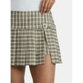 thumbnail image 4 of Madden NYC Women's Pleated Plaid Mini Skort, Sizes XXS-XXL, 4 of 5