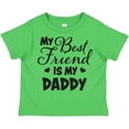 thumbnail image 3 of Inktastic My Best Friend is My Daddy with Hearts Boys or Girls Toddler T-Shirt, 3 of 5