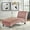 Dusty Rose, variant on TMS Simmons Indoor Chaise Lounge Velvet Chair, Dusty Rose