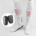 thumbnail image 2 of 2 Pair Mini Pro Football Shin Pads,Mini Football Shin Guards Set,Unisex Anti-slip Soccer Shin Guards Sleeves Shin Pad Sleeves,Professional Soccer Shin, 2 of 4