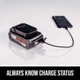 thumbnail image 3 of SKIL PWR CORE 20™ 20-Volt 2.0Ah Lithium-Ion Battery, BY519701, 3 of 5