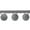 Light Gray, variant on Expo Int'l 5 yards of Bonita Pom Pom Fringe Trim