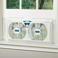 thumbnail image 5 of Lasko 8" Electrically Reversible Twin Window 2-Speed Fan, Model #2138, White, 5 of 5