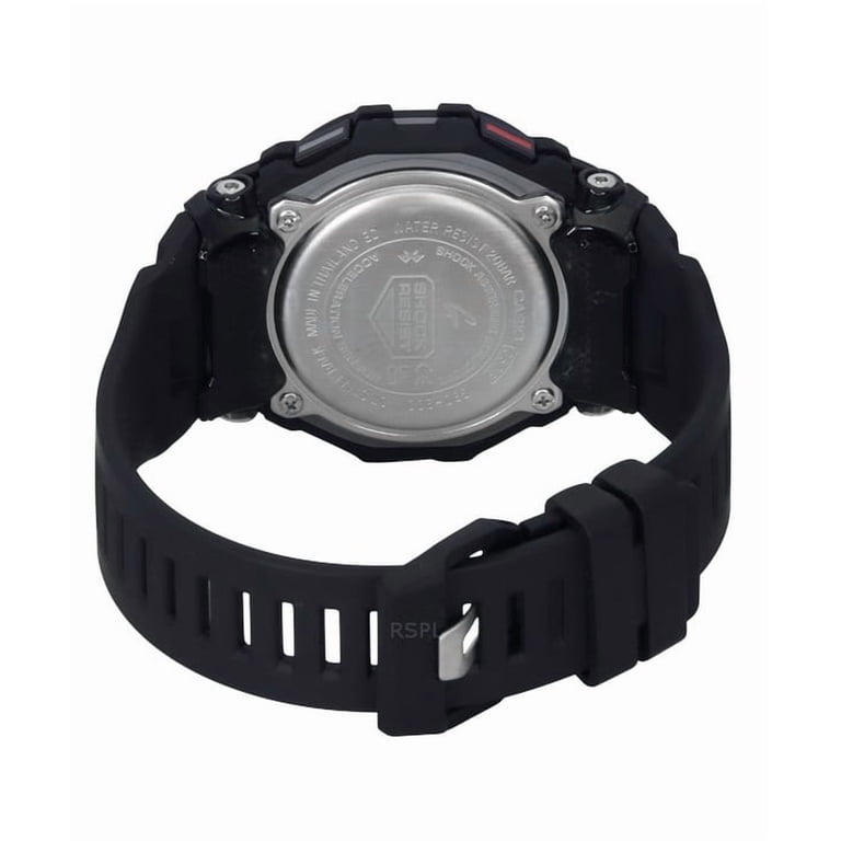 Casio G-Shock G-Squad Digital Smartphone Link Black Resin Strap