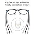 thumbnail image 2 of Espejo plano con luz anti-luz azul Gafas para miopía Anti-radiación Computadora Protección ocular, 2 of 5