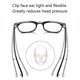 thumbnail image 2 of Espejo plano con luz anti-luz azul Gafas para miopía Anti-radiación Computadora Protección ocular, 2 of 5