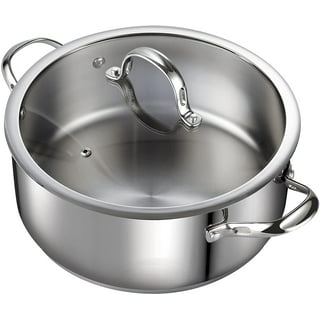 Cuisinart Classic 5.75qt Stainless Steel Pasta Pot with Straining