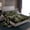 Black Green, variant on Homewish Vintage Camo Twin Sheet Set (3-Piece) Pixel Plaid Deepblue Microfiber Decor For Boys Kids