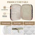 thumbnail image 5 of ZUXONGSY Dragonfly Camellia Print Bible Case for Women Quilted Bible Carrying Case Large Christian Gift with Pen Slots Handbag for Daily Use, 5 of 7