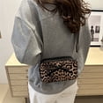 thumbnail image 4 of Bolso Hombro Mujeres Leopardo Impreso Pu Cruzado Pequeño (), 4 of 9