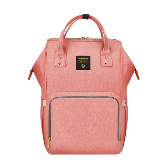 Mochila pañalera Sunveno Classic Pink resistente al agua