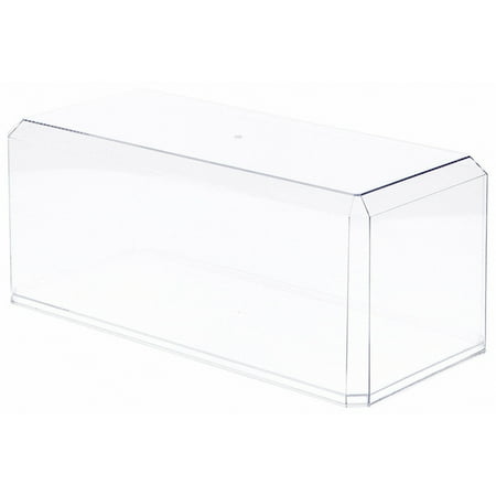 Pioneer Plastics 576C Clear Plastic Beveled Edge Display Case, 6" W x 7" D x 15.5" H (Mailer Box)