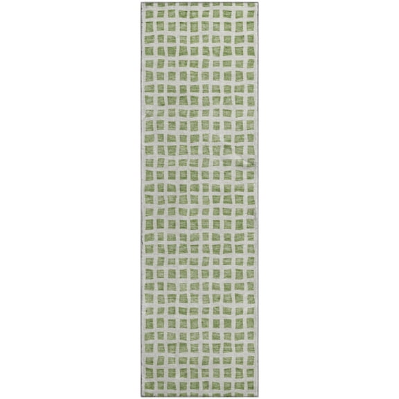 Dalyn Rugs Premium Machine Washable Mayfield AMF727 Aloe 2'3" x 7'6" Runner Rug