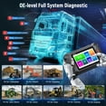 thumbnail image 4 of FCAR F804 24V Diesel OBD Scanner Construction Machinery Diagnostic Scan Tool Heavy Duty Truck Scanner Full System DPF Regen for Caterpillar Volvo Komatsu John Deere Kubota HD OBD OBD2 2in1 Code Reader, 4 of 10