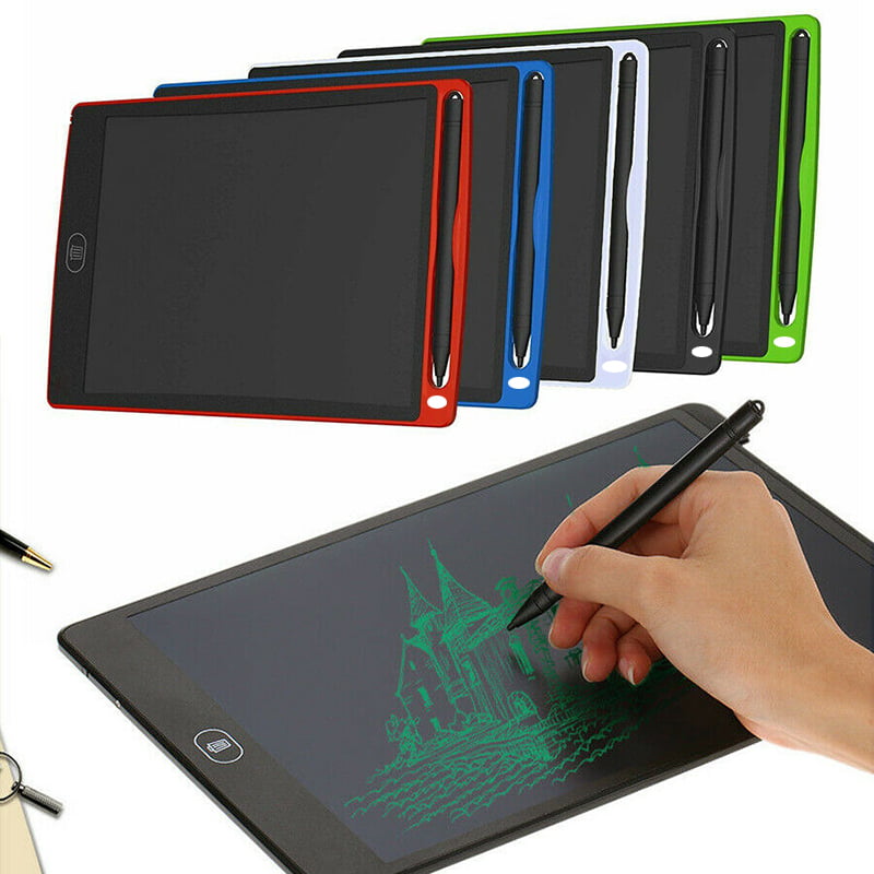 8.5 Inch Colorful Screen Digital Writer Portable Writing Board Handwriting Doodle Drawing Pad Message Memo,B FQMAO LCD Writing Tablet