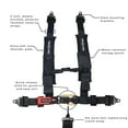thumbnail image 2 of ProGuard Black 5 Point Harness 3" Straps for Off Road Vehicle, ATV, UTV, Go Kart, Buggy, Side by Side, & Rock Bouncer (Four Pack), 2 of 8