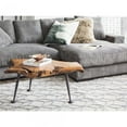 thumbnail image 2 of Moe's Table Basse avec des Jambes en Fonte en Naturel, 2 of 4